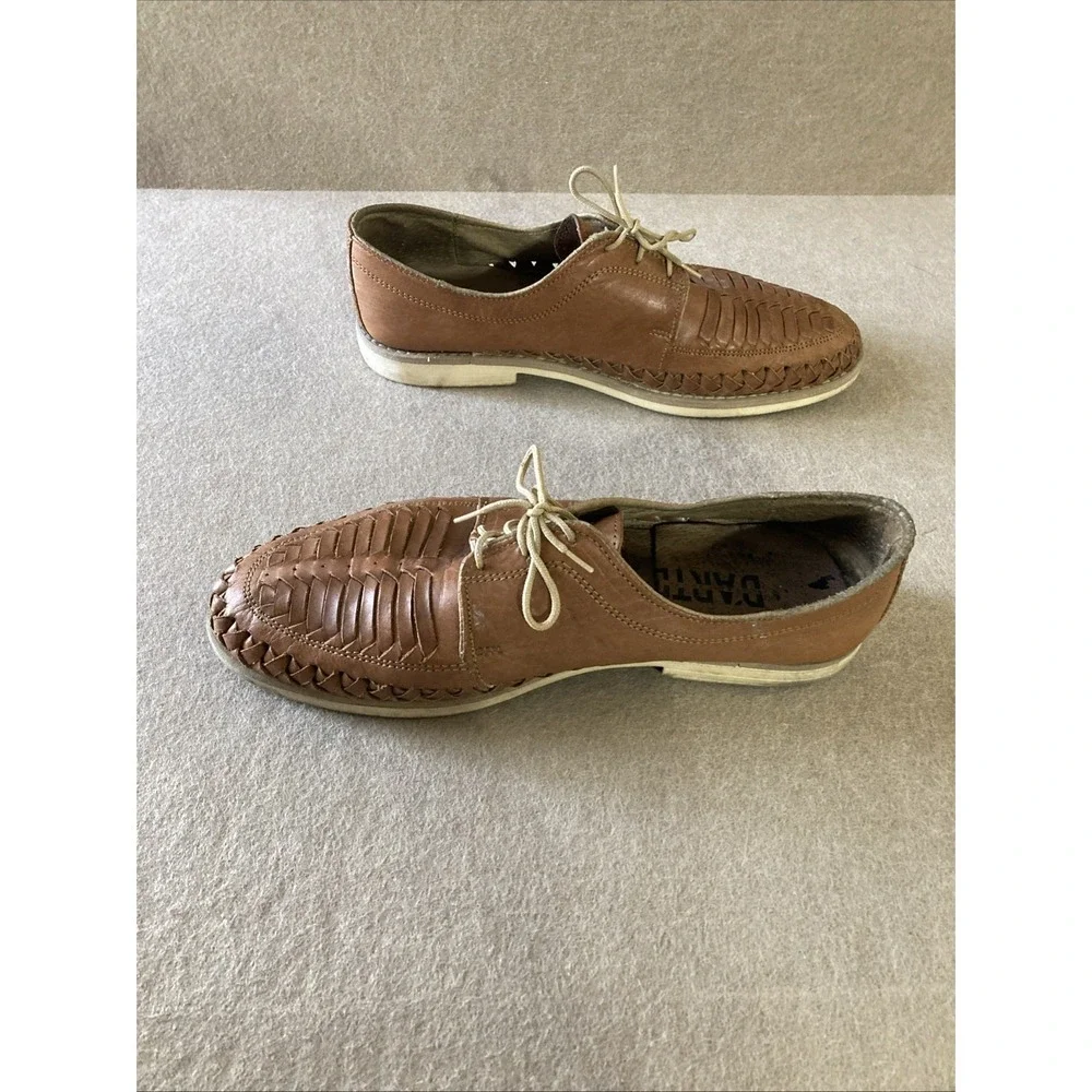 D'arte Huarache Artisanal Hand Made Leather Shoe Sz 11 Lofer‎ Authentic Sandals